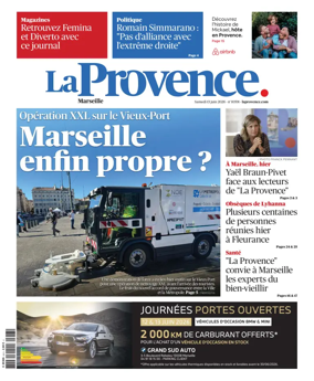 Cover of La Provence Marseille
