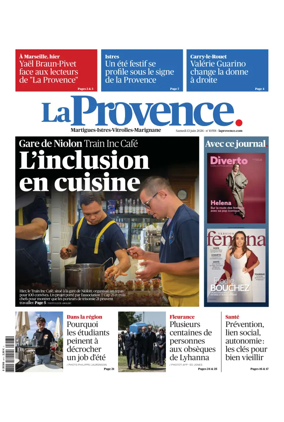 Cover of La Provence Martigues-Istres-Vitrolles-Marignane
