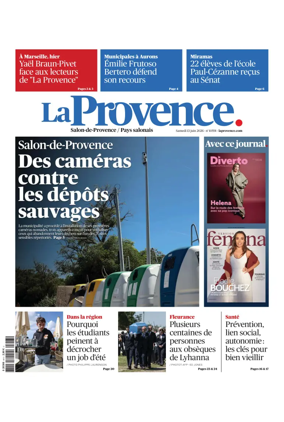 Cover of La Provence Salon-de-Provence / Pays salonais