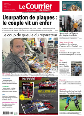 Cover of Le Courrier de l’Ouest (Deux-Sevres)