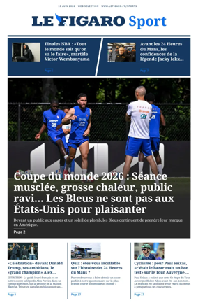 Cover of Le Figaro Sport