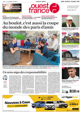 Cover of Ouest France (Caen - Bayeux - Falaise - Vire)