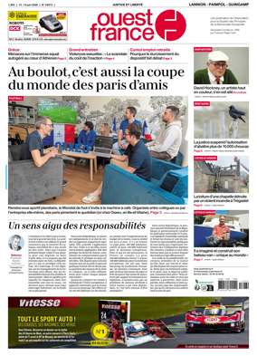 Cover of Ouest-France (Lannion / Paimpol / Guingamp)