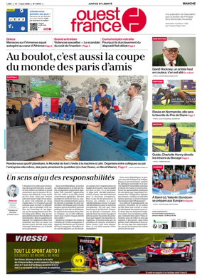 Cover of Ouest France (Manche)