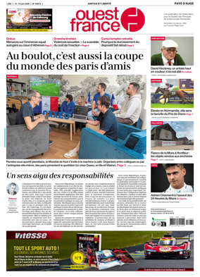 Cover of Ouest France (Pays d'Auge)