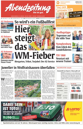 Cover of Abendzeitung Munchen