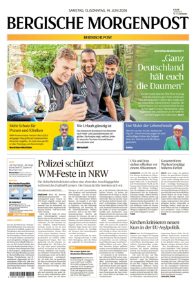 Cover of Bergische Morgenpost Wermelskirchen/Huckeswagen/Radevormwald