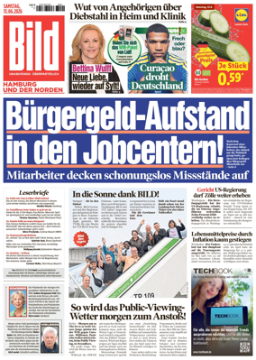 Cover of BILD Hamburg