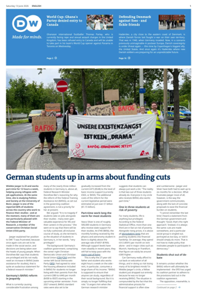 Cover of Deutsche Welle (English edition)