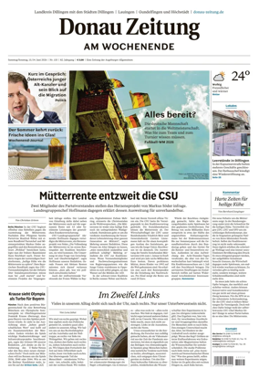 Cover of Donau Zeitung