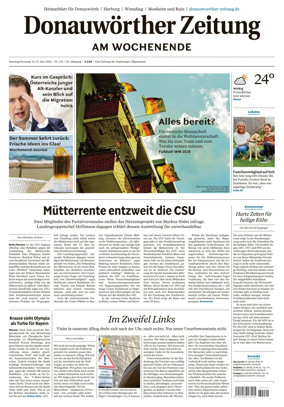 Cover of Donauwoerther Zeitung