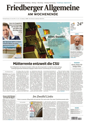 Cover of Friedberger Allgemeine