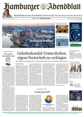 Cover of Hamburger Abendblatt (Harburg)