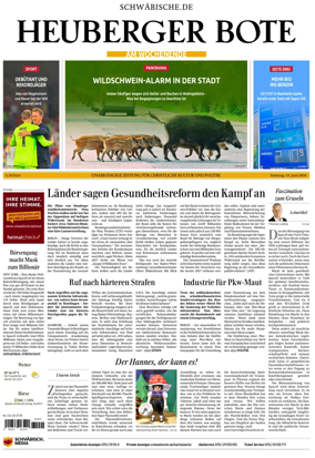 Cover of Heuberger Bote