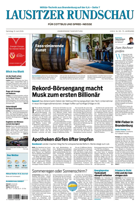 Cover of Lausitzer Rundschau