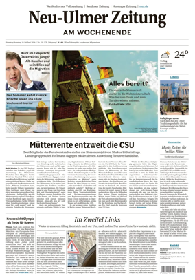 Cover of Neu-Ulmer Zeitung