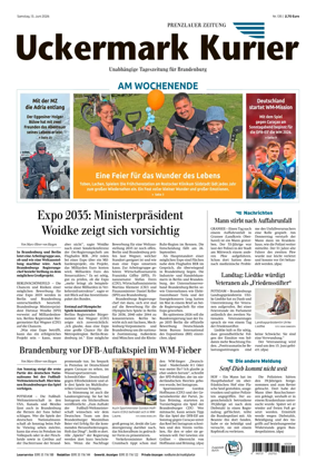 Cover of Prenzlauer Zeitung