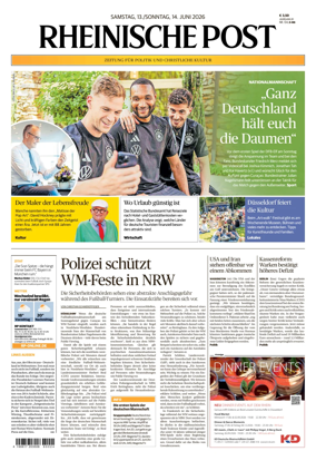 Cover of Rheinische Post Duesseldorf Meerbusch