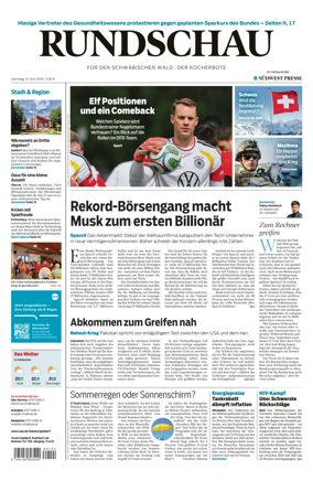 Cover of Rundschau fur den Schwabischen Wald – Der Kocherbote