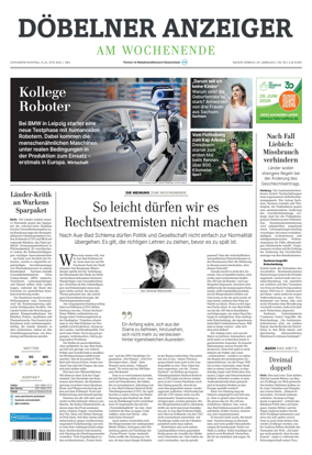 Cover of Sachsische Zeitung (Dobeln)