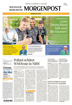 Cover of Solinger Bergische Morgenpost/Remscheid