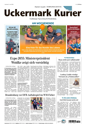 Cover of Templiner Zeitung