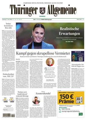 Cover of Thuringer Allgemeine (Eichsfeld)