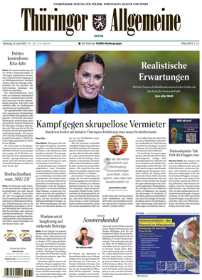 Cover of Thuringer Allgemeine (Gotha)