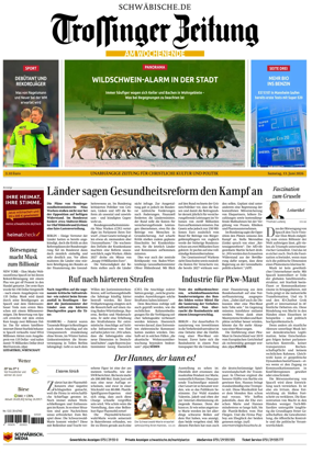 Cover of Trossinger Zeitung