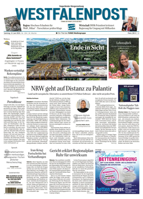 Cover of Westfalenpost (Siegen)