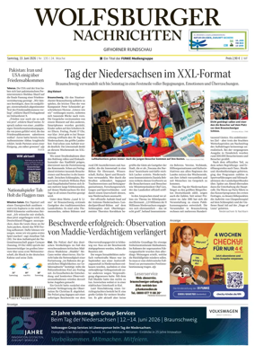 Cover of Wolfsburger Nachrichten (Wolfsburg-Gifhorn)