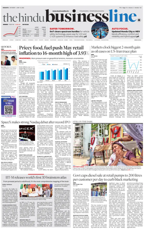 Cover of BusinessLine (Kolkata)