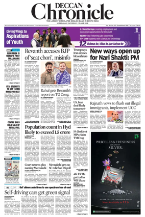 Cover of Deccan Chronicle