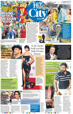 Cover of Hindustan Times (Patna) - Live