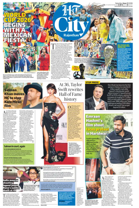Cover of Hindustan Times (Jaipur) - City