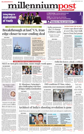 Cover of Millennium Post