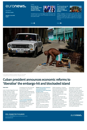 Cover of EuroNews (English Edition)