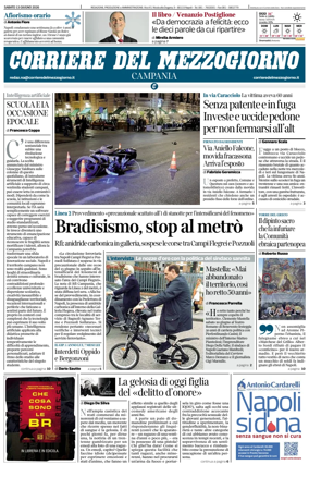 Cover of Corriere del Mezzogiorno (Campania)