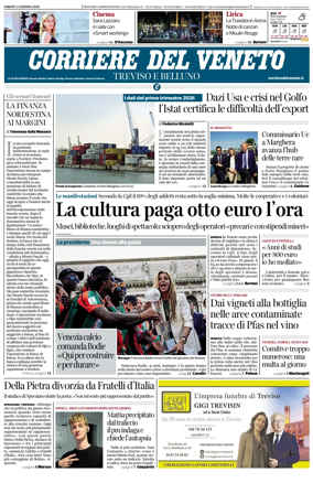 Cover of Corriere del Veneto (Treviso e Belluno)