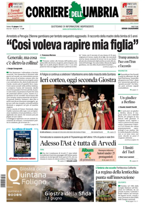 Cover of Corriere dell Umbria