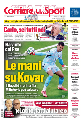 Cover of Corriere dello Sport (Campania)