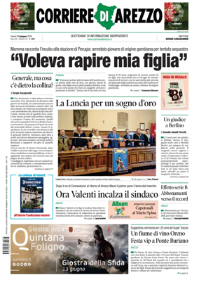 Cover of Corriere di Arezzo