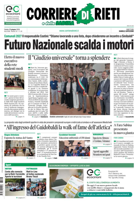Cover of Corriere di Rieti
