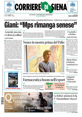Cover of Corriere di Siena