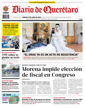 Cover of Diario de Queretaro
