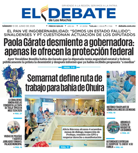 Cover of El Debate de Los Mochis