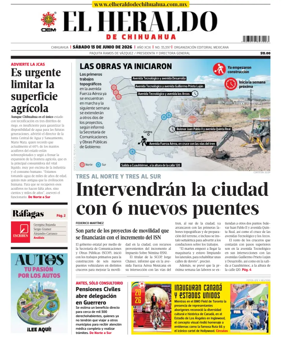 Cover of El Heraldo de Chihuahua