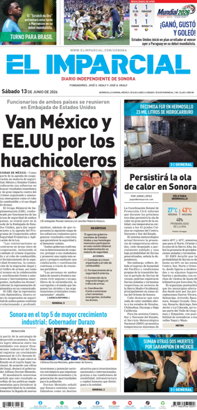 Cover of El Imparcial