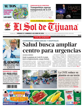 Cover of El Sol de Tijuana