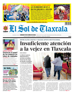 Cover of El Sol de Tlaxcala